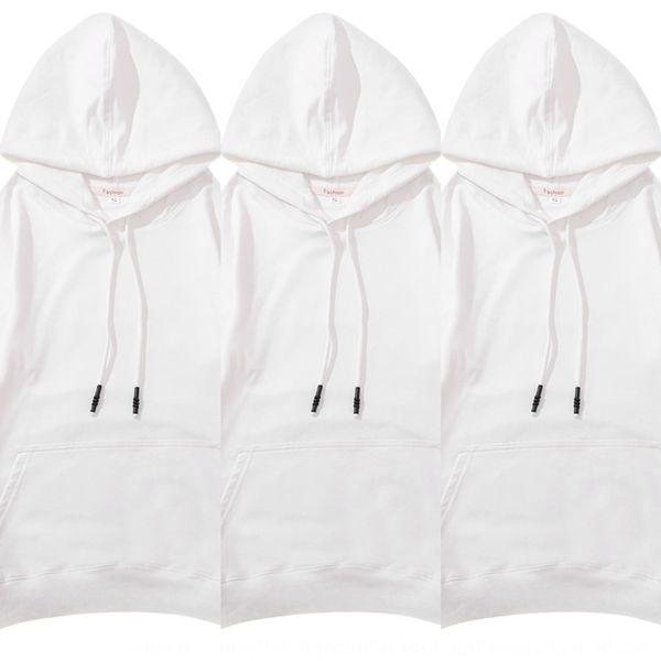 

autumn new cotton pullover pullovercoat pulloverterry men's and women's hooded pullover sweater student class clothes coat printin, Black