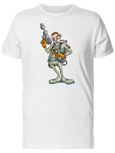 

funny astronaut cartoon men's tee -image by classic unique tee shirt