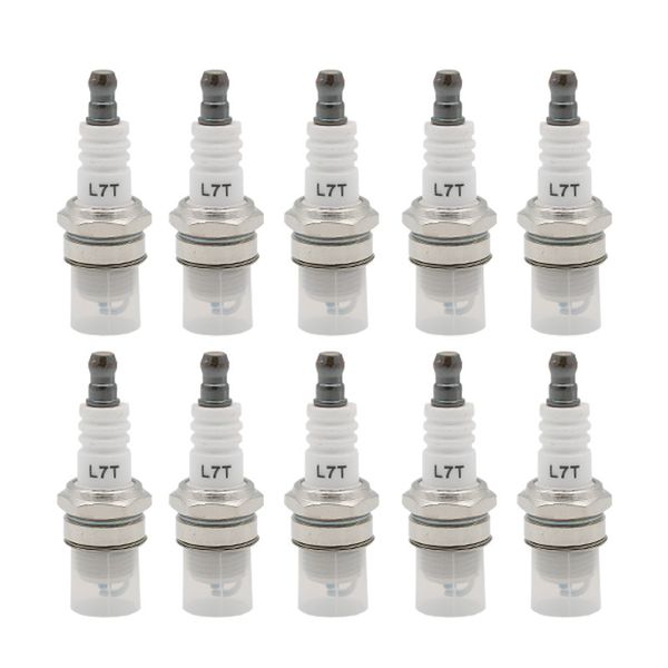 

10 pcs spark plug for husqvarna stihl komatsu gasoline garden machinery engine