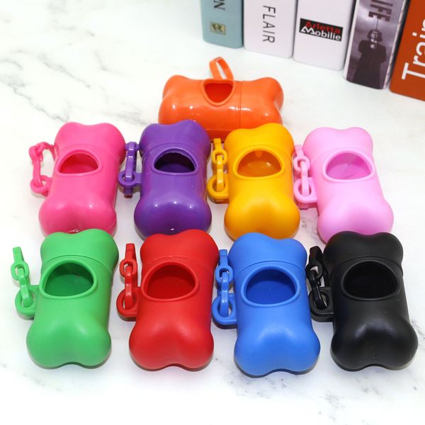 

pet waste bag dispenser portable dog waste bag collector holder plastic garbage bag dispenser carrier case pets clean supplies vt1576