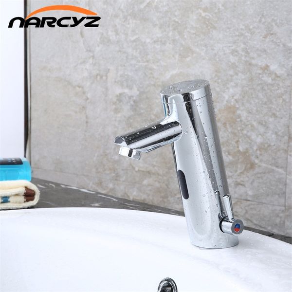 

bathroom sink faucets cold mixer automatic hand touch tap battery power sensor faucet xr8805