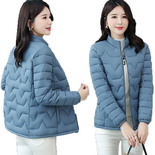 

trending products winter padded jacket women short coat women clothing large size down cotton warm jackets 273, Black