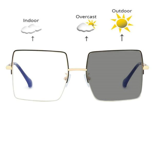

sunglasses frames full rim sun pochromic myopia eyeglasses optical men student finished eyewear prescription glasses frame-1.0 -4.0 fml, Silver