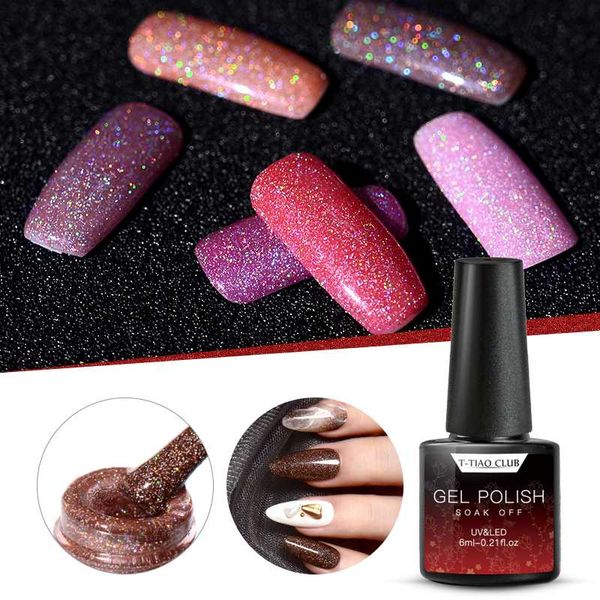 

nail gel hybrid glitter polish vernis semi permanent soak off coat art lacquer manicure nails uv lak polishes, Red;pink