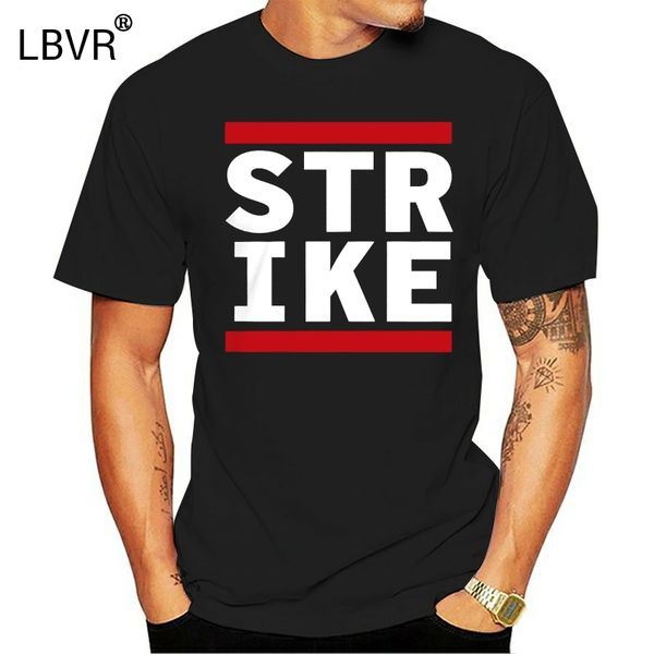 

strike baseball bowling t-shirt 80's retro dj music urban hip hop