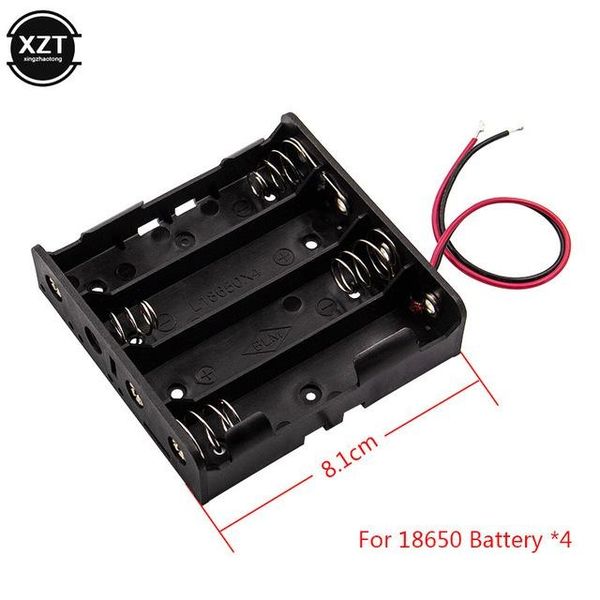 

rechargeable batteries plastic 18650 battery storage bo hard holder for 1 2x 3x 4x slot way diy 18650 rechargeable battery power bank