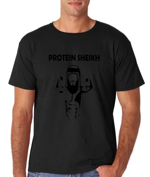 

protein sheikh shake funnymen t shirts black all sizes colors