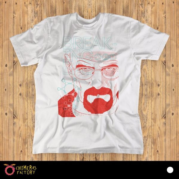

2020 марка tshirt homme тройники ломая bad unisex t-shirt | уолтер уайт, гейзенберг, лос pollos, гас fring тенниска