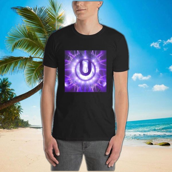 

ultra music festival - black men's t-shirt cartoon print short sleeve t shirt ing