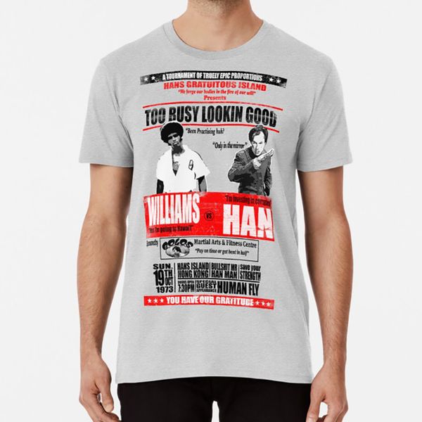 

enter the dragon - williams vs han t shirt enter the dragon bruce lee