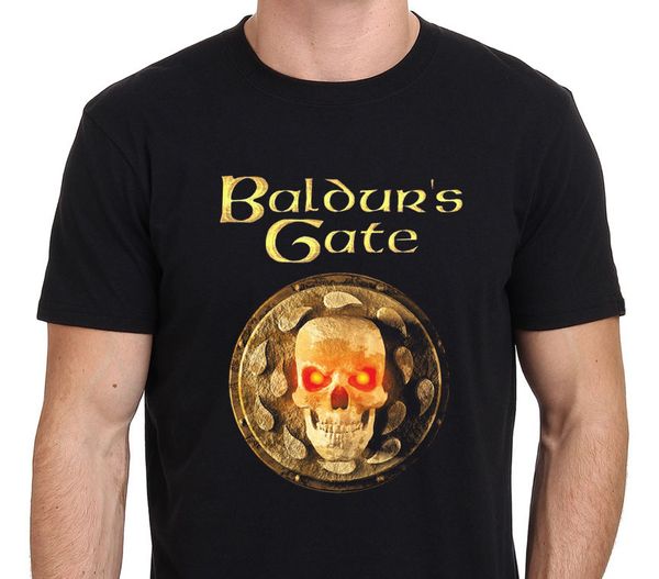 

baldurs gate skeleton game t-shirt size:s-m-l-xl-3xl men t shirt short sleeve print casua print t shirt for men 2018