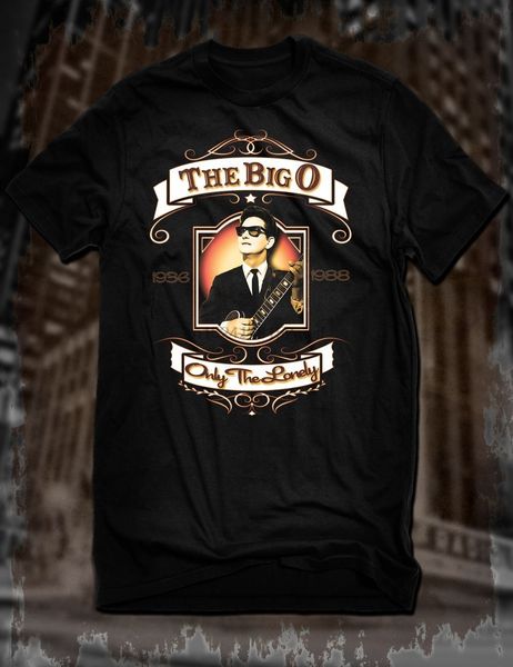 

new black roy orbison t-shirt the big o tee in dreams pretty music singer