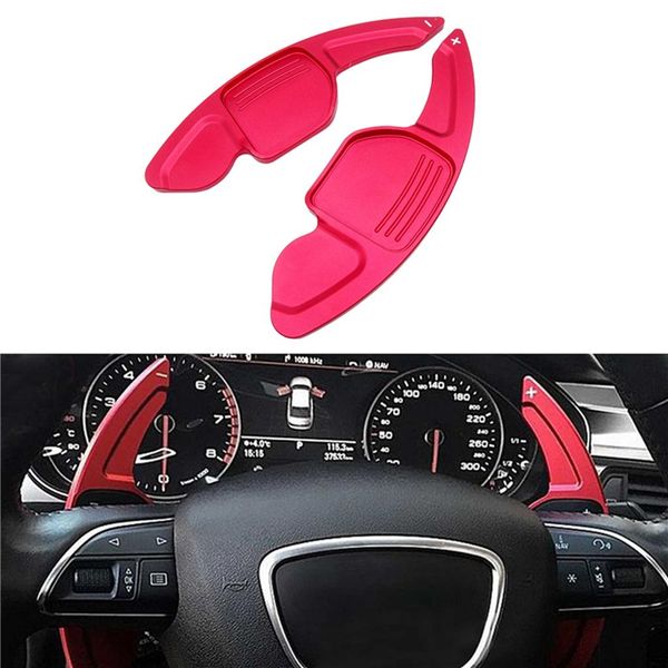 

1pair car paddle shift extensions shifters for a3 a4l a5 a6 a7