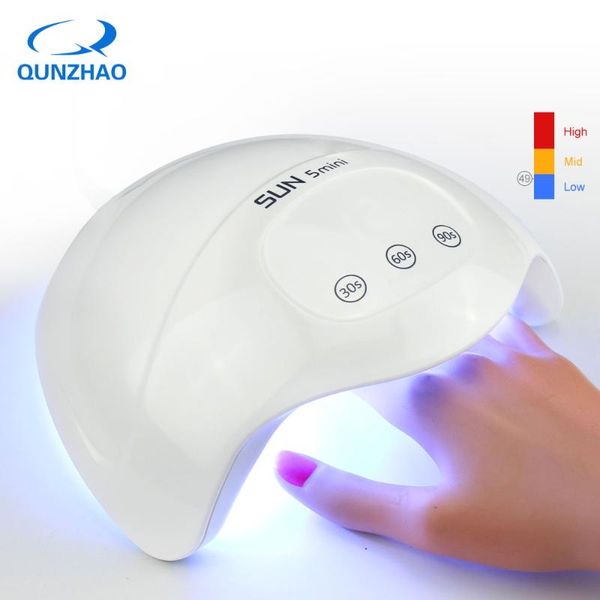 

new sun5 mini 30w uv drying machine nail lamp led nail dryer curing uv gel polish lamp for nails varnish tool