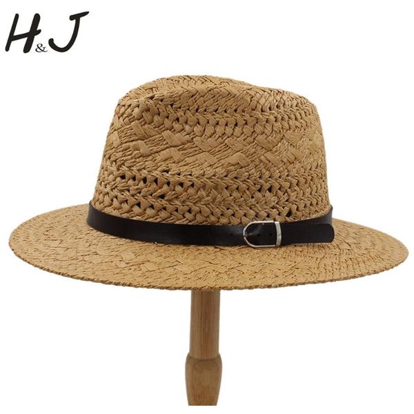 

2020 100% handwork weave raffia straw summer women straw sun hat with wide brim panama hat size 56-58cm a0115, Blue;gray