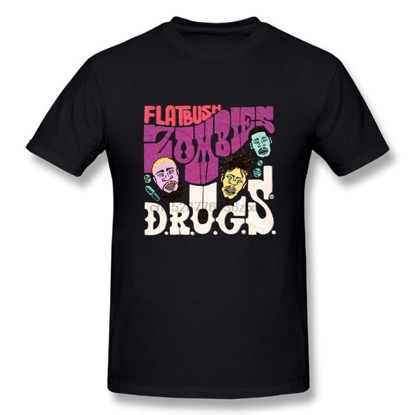 

gilles мужская flatbush zombies vintage tshirts black