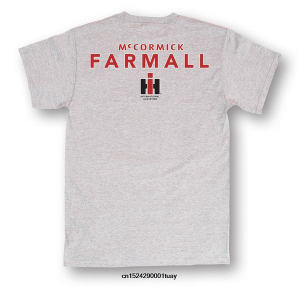 

funny t shirt men novelty women tshirt farmall ih stacked - short sleeve tee