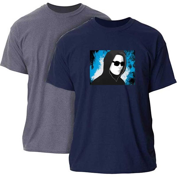 

anonymous hacker profile t-shirt oversize xxxl comics men's tshirt short sleeve t shirt tees