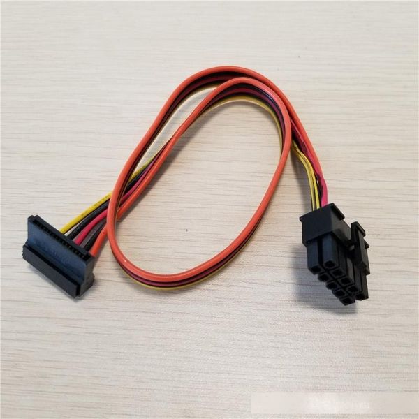 

10pcs/lot motherboard 10pin to sata hard drive cable adapter male to femal for hp dl380g6 40cm
