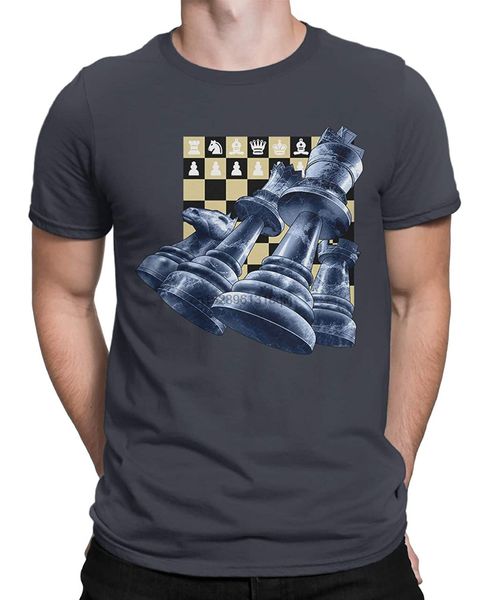 

tenacitee men's chess pieces t-shirt