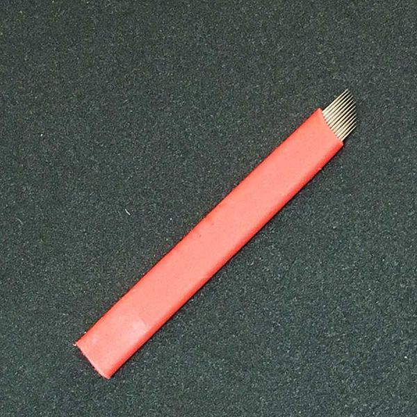 

tattoo needles 200 pcs microblading blade 12 flex 0.18mm permanent makeup eyebrow embroidery for tobori manual pen