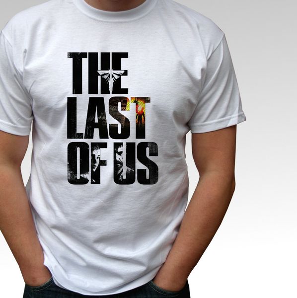 

the last of us white t shirt game - mens and kids sizes