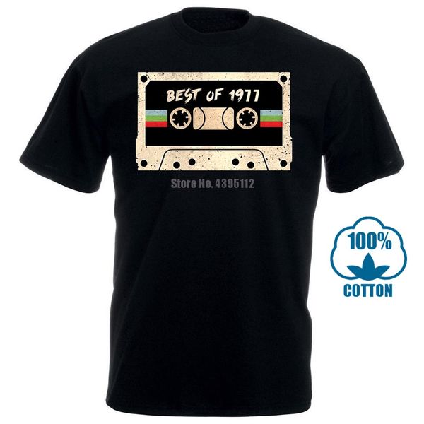 

кассеты best of 1977 vintage men t shirt cotton s 6xl