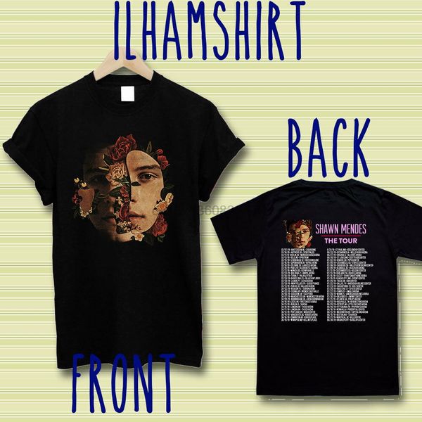 

shawn mendes world us tour dates concert new album shirt tshirt t-shirt s-2xl