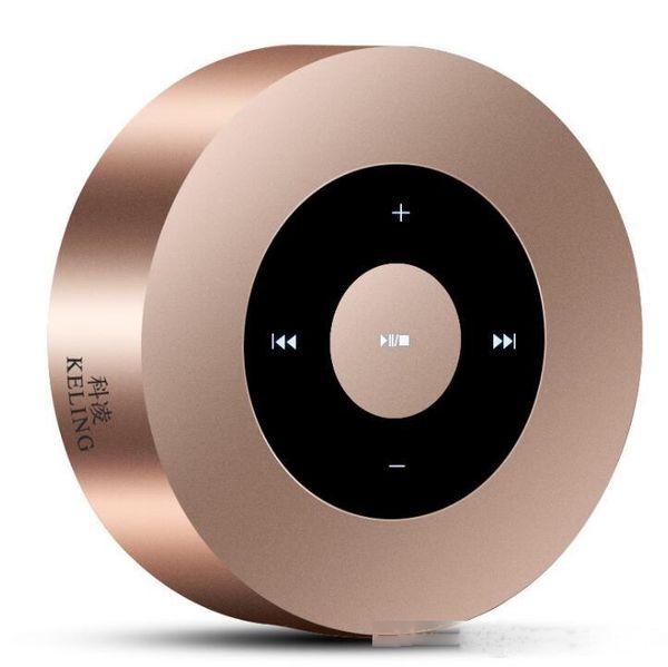 

a8 wireless bluetooth speaker mobile phone mini stereo portable card bass payment collection small steel gun