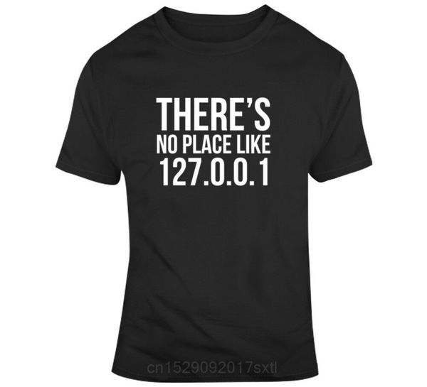

there is no place like home developer network programming geek t-shirt mens