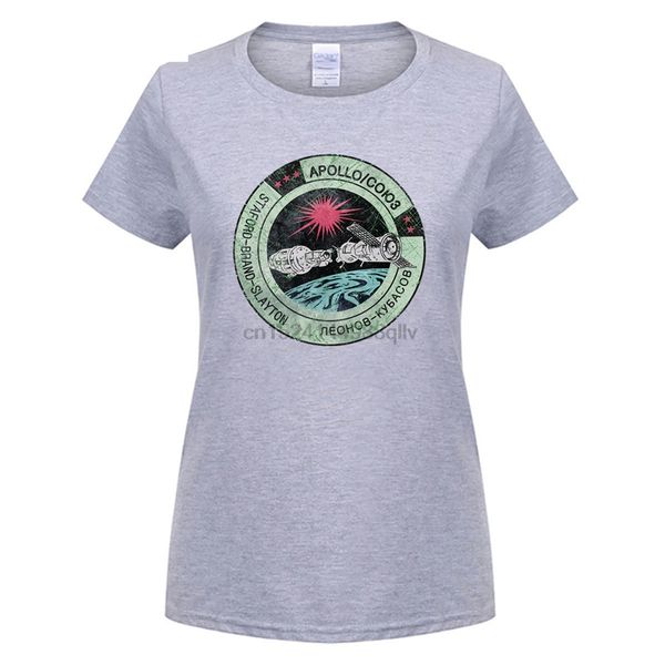 

apollo soyuz vintage emblem v02 t shirt for woman
