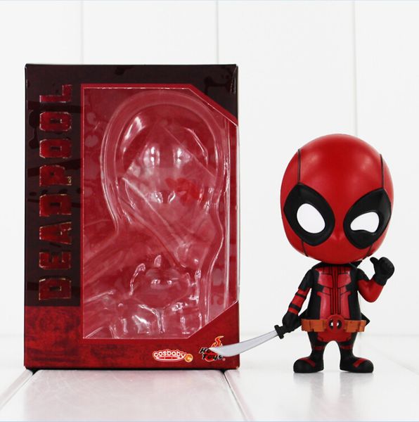 

9.5cm toys deadpool cosbaby pvc action figure collectable model toy for kids toy retail