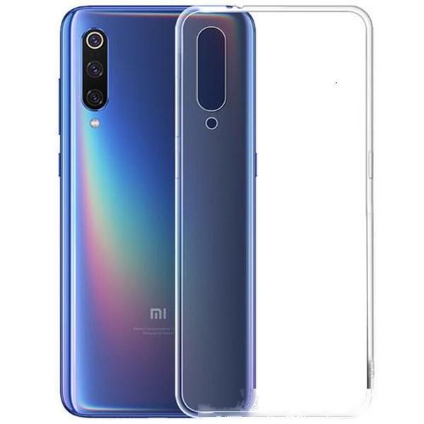 

transparent anti-theft sleeves for xiaomi 9t cc9 8 lite 6 a2 a1 f1. soft and ultra thin silicon coating 2m * 3s
