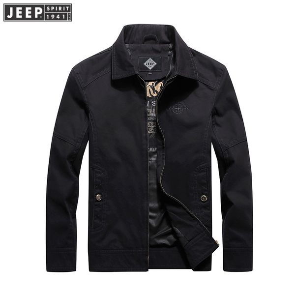 

2020 plus size business casual jacket men autumn cotton jee jacket coat army men's bomber jackets cargo flight male 4xl, Black;brown