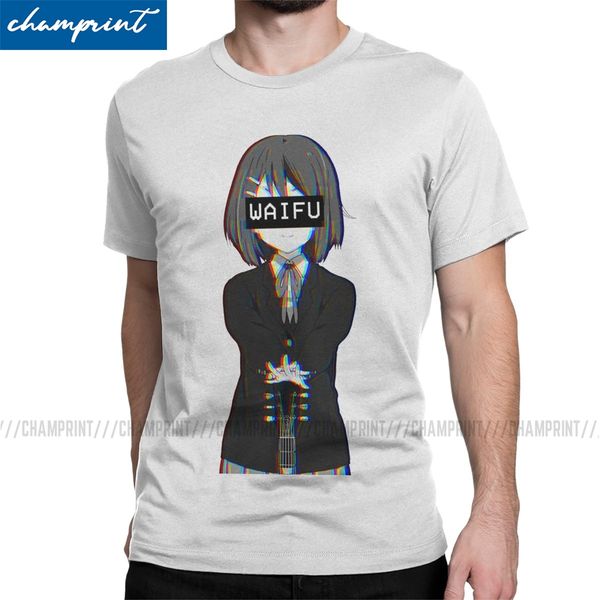 

novelty yui waifu t-shirts men cotton t shirts k-on yui hirasawa japan music anime short sleeve tee shirt new arrival clothing