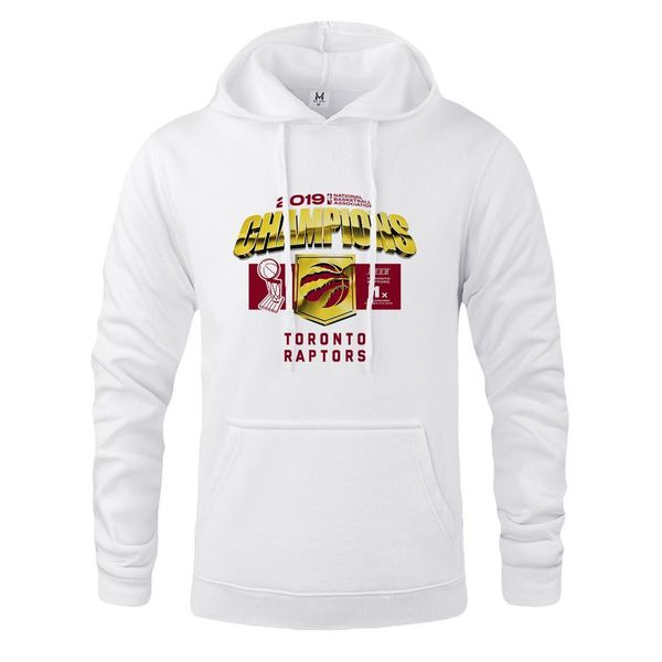 

us size 2019 raptors finals champions white hoodies lowry siakam we cotton for toronto fans gift, Black