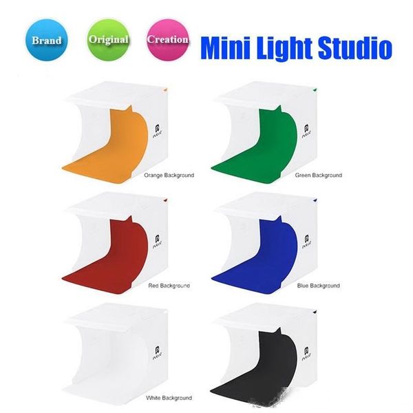 

wholesale mini led pgraphy shadowless light lamp panel pad studio shooting tent box lightroom studio softbox lightbox