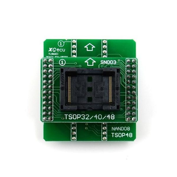 

eplacement parts & accessories andk tsop48 nand adapter only for xgecu minipro tl866ii plus programmer for nand flash chips tsop48 adapte