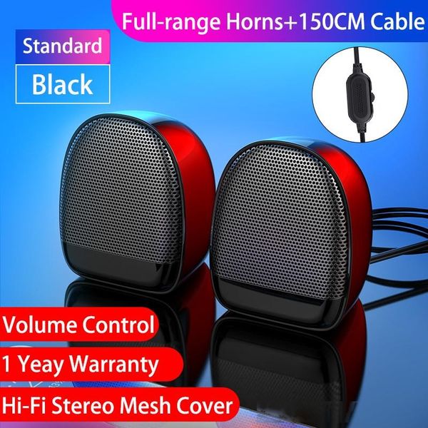 

mini wired bluetooth computer speakers home theater bass horns for lapphone powerful deskspeaker aux audio loudspeaker j