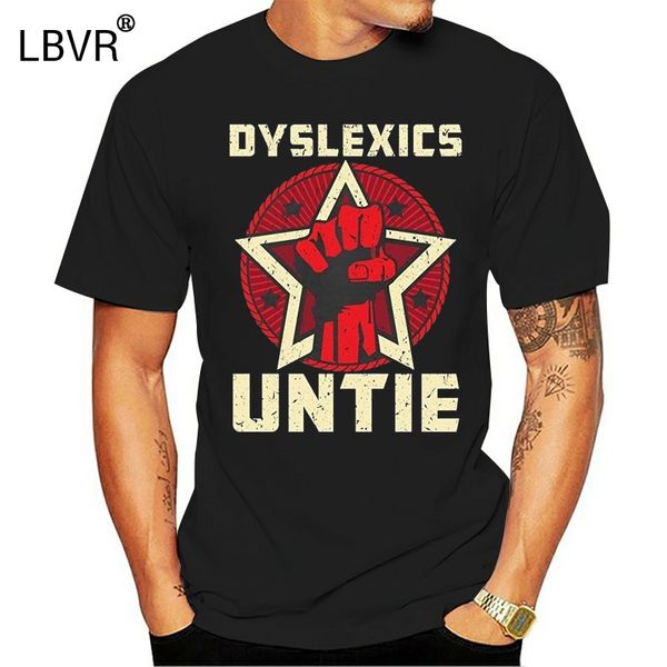

funny t shirts dyslexics untie funny dyslexia awareness mens printed t shirts
