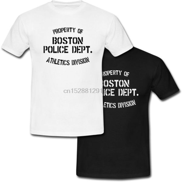 

property of boston police dept worn on tv rizzoli isles t-shirt usa size