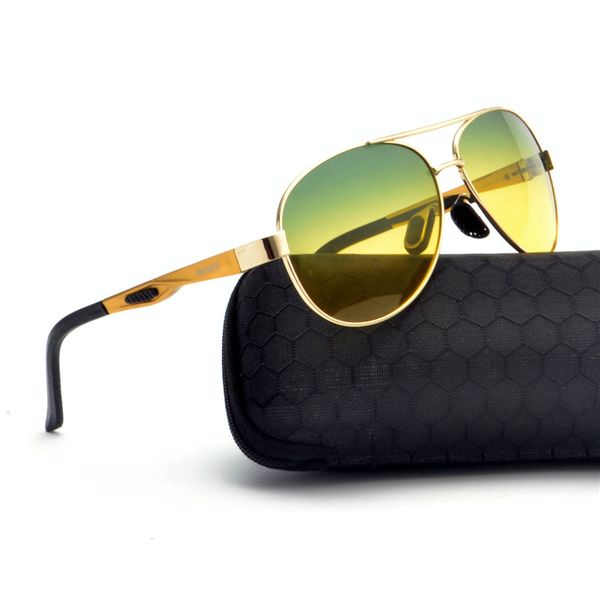 

mincl brand design polarized sunglasses men pilot frame sun glasses for women vintage retro anti-glare goggles eyewear uv400 nx, White;black