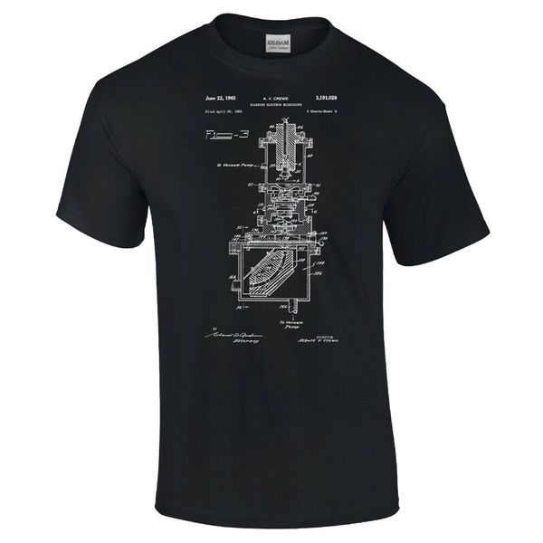 

scanning electron microscope shirt physics shirt physicist gift science teacher men's fashion 2020 casual slim clothes t shirts