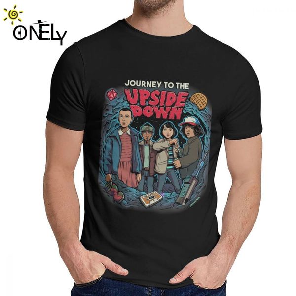 

picture custom journey to the upside down tee soft pure cotton short sleeve s-6xl