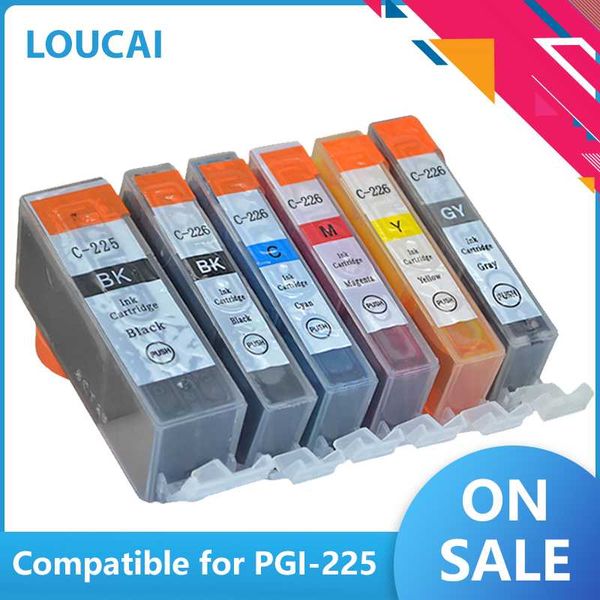

ink cartridges compatible cartridge pgi225 pgi-225 cli-226 for canon pixma mg6120 mg6220 mg8220 mg8120 mg8120b printer pgi 225 cli 226