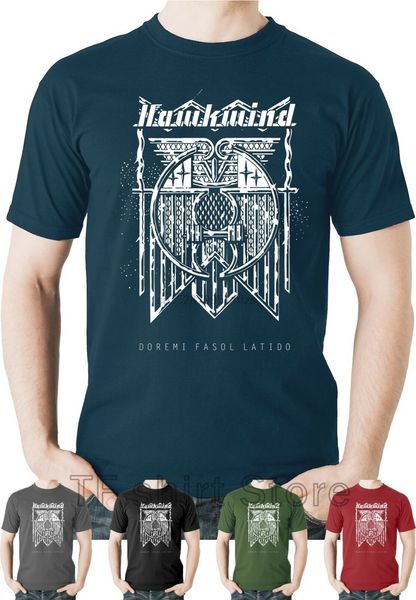 

funny print men t shirt women cool tshirt hawkwind doremi t shirt british tribal music tee clothing festival top