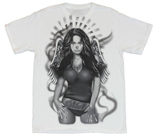 

mob inc mens t-shirt - клоун angel urban wear изображение
