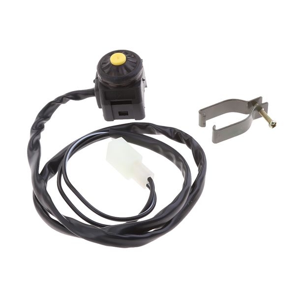 

atv мотоцикл dual sport dirt bike horn start kill switch желтая кнопка