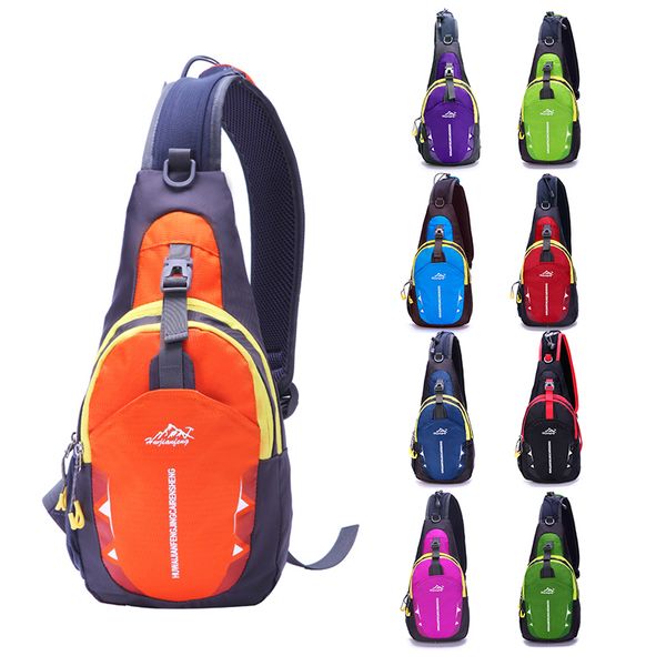 

outdoor bags high capacity waterproof chest bag camping travel women men hiking shoulder sling backpack