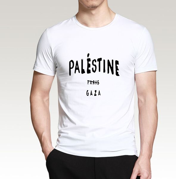 

gift for gaze men t shirt gaza palestine is not belong to paris 2020 summer casual 100% cotton hip hop tees
